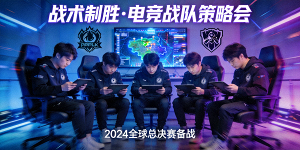 电竞战队战术讨论短视频封面